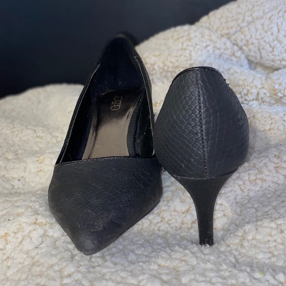 CATO pointed black heel - Picture 2 of 4